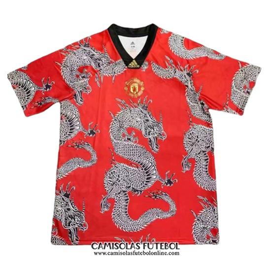 Camisa Manchester United Ano Novo Chinês Tailandia Camisola Manchester United Ano Novo Chines 2019-2020